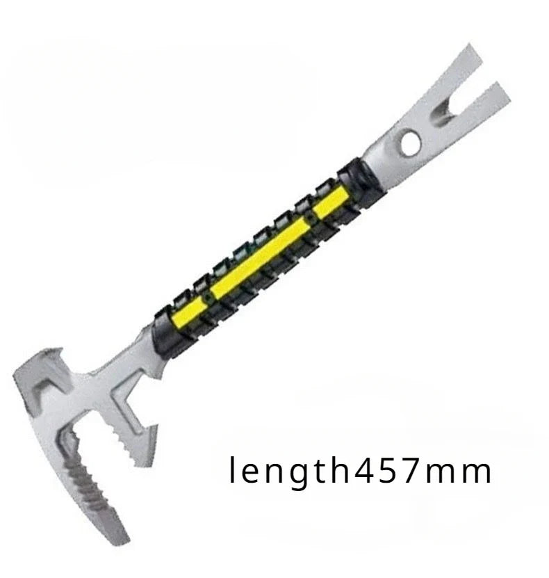 Multifunctional Fire Hammer Breaking Hammer Emergency Rescue Safety Escape Hand Tool Carbon Fiber Sheet Metal Knockdown Tool