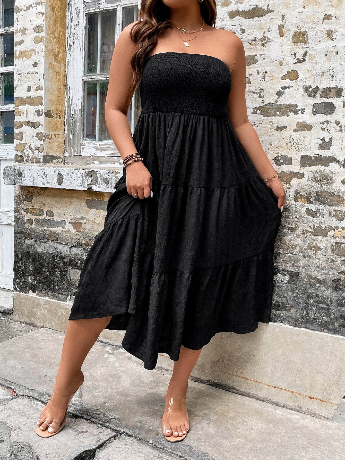 Vestido Line Plus Size
