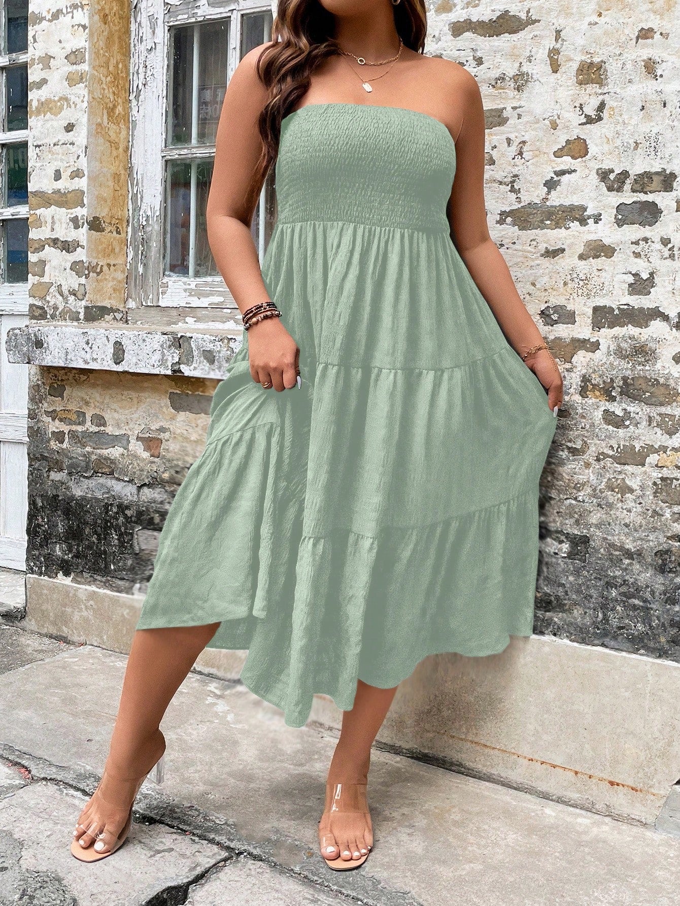 Vestido Line Plus Size