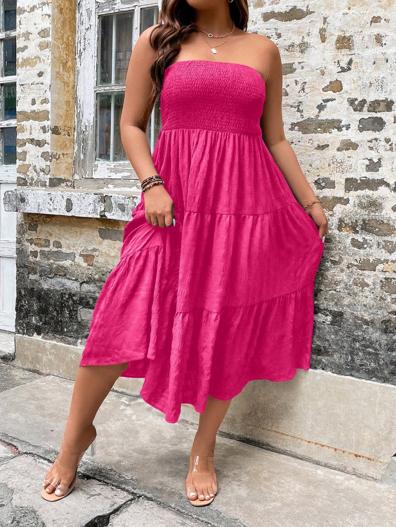 Vestido Line Plus Size