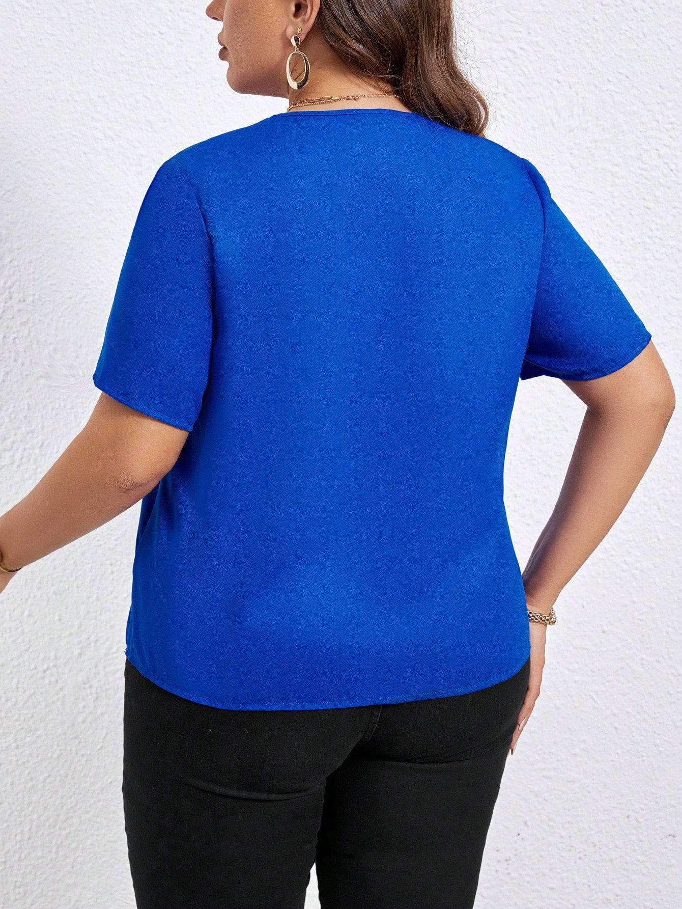 Blusa Mini Decote V