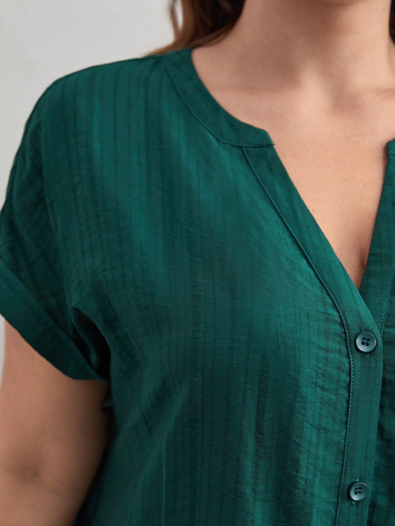 Vestido Botões Plus Size