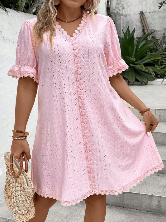 Vestido De Renda Romântico