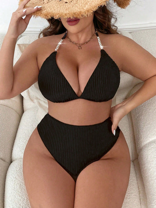 Biquíni Detalhes em Pérolas