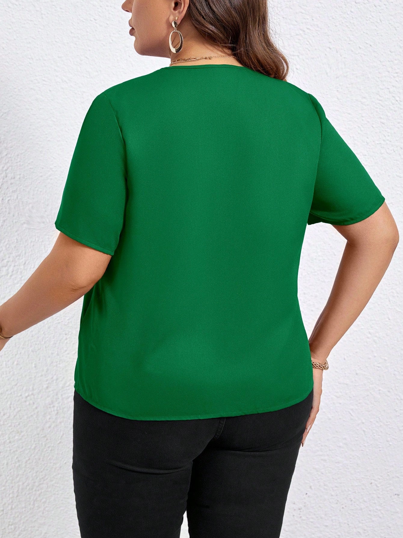 Blusa Mini Decote V
