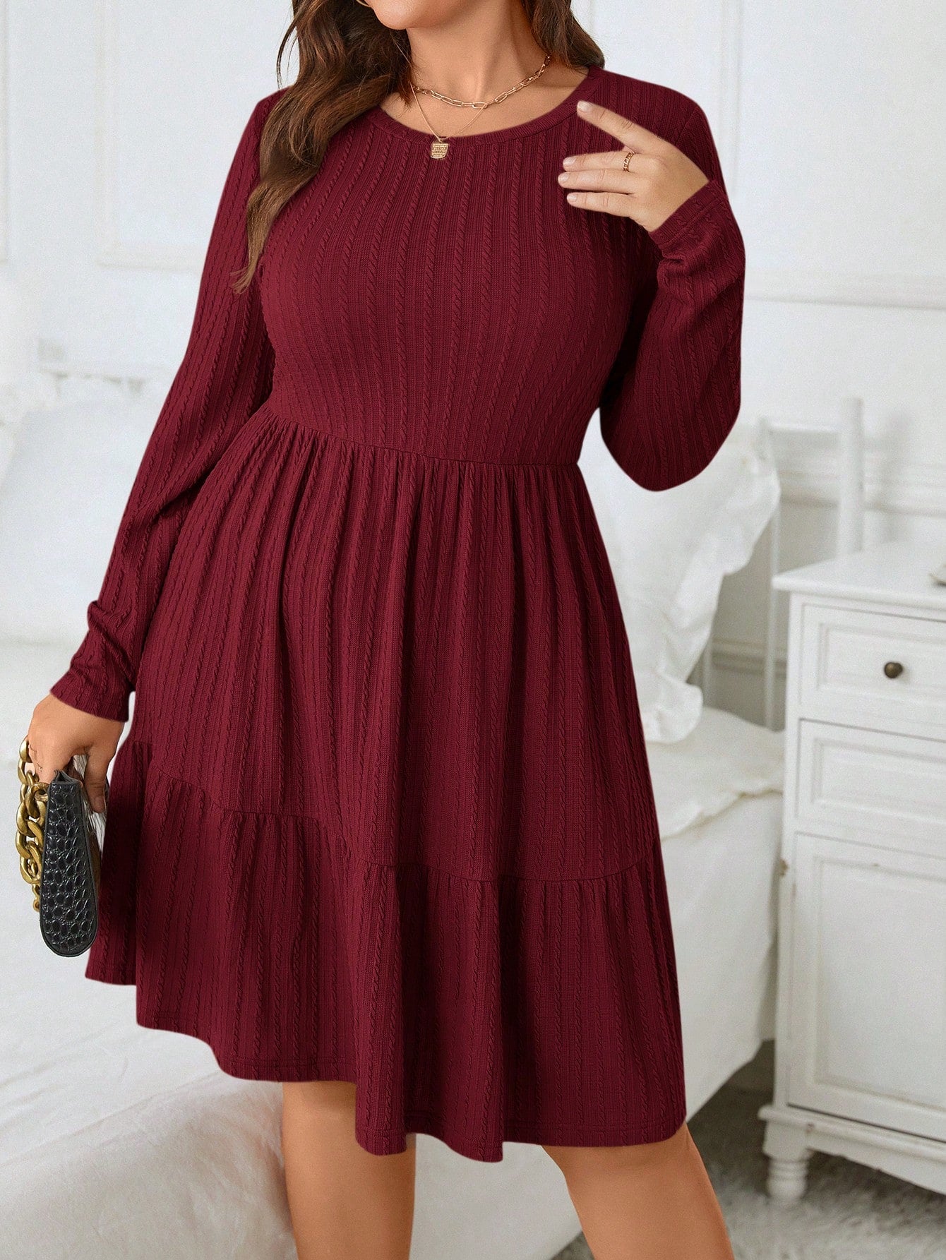 Vestido Eulalia em A Esvoaçante