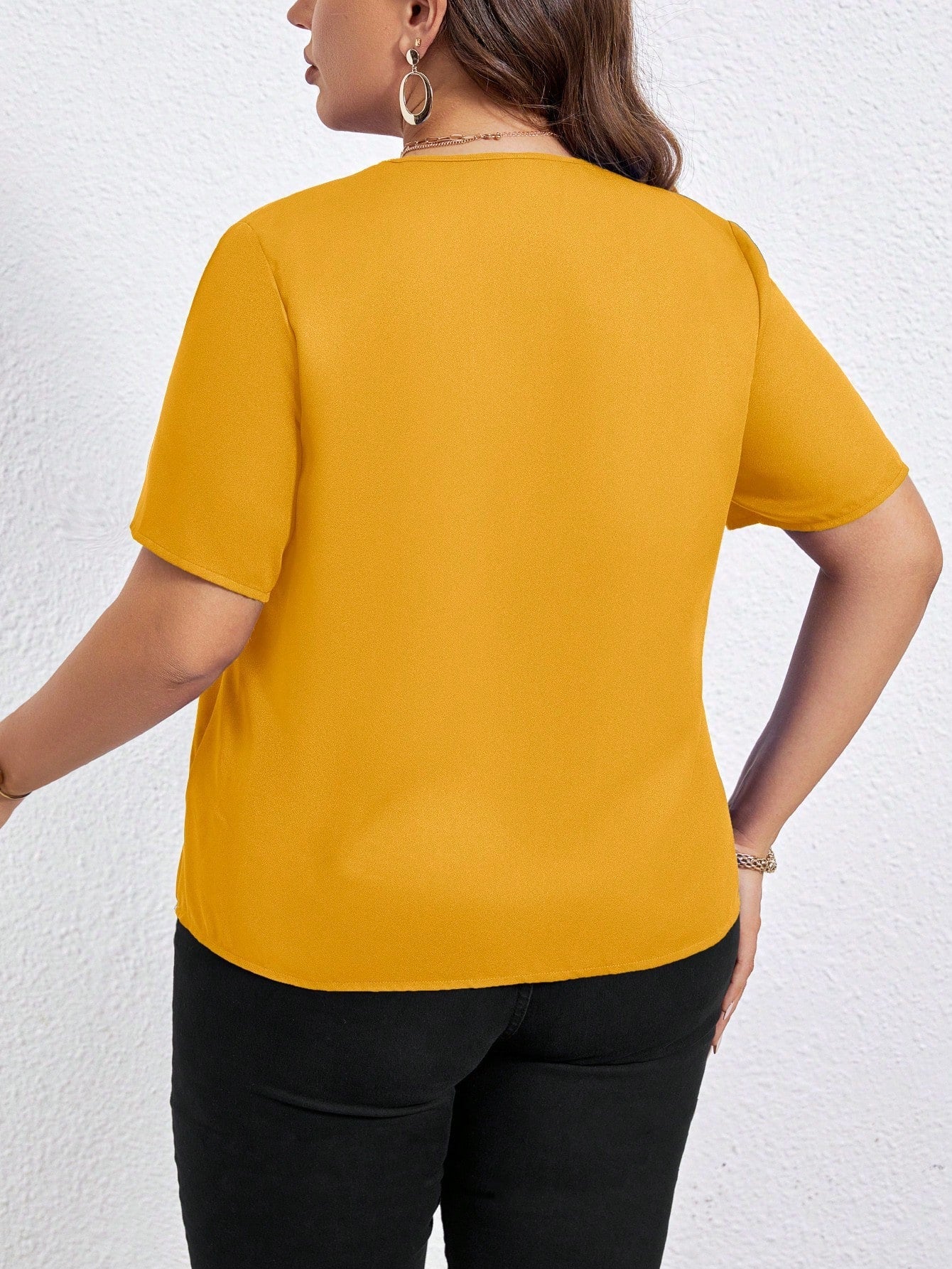 Blusa Mini Decote V