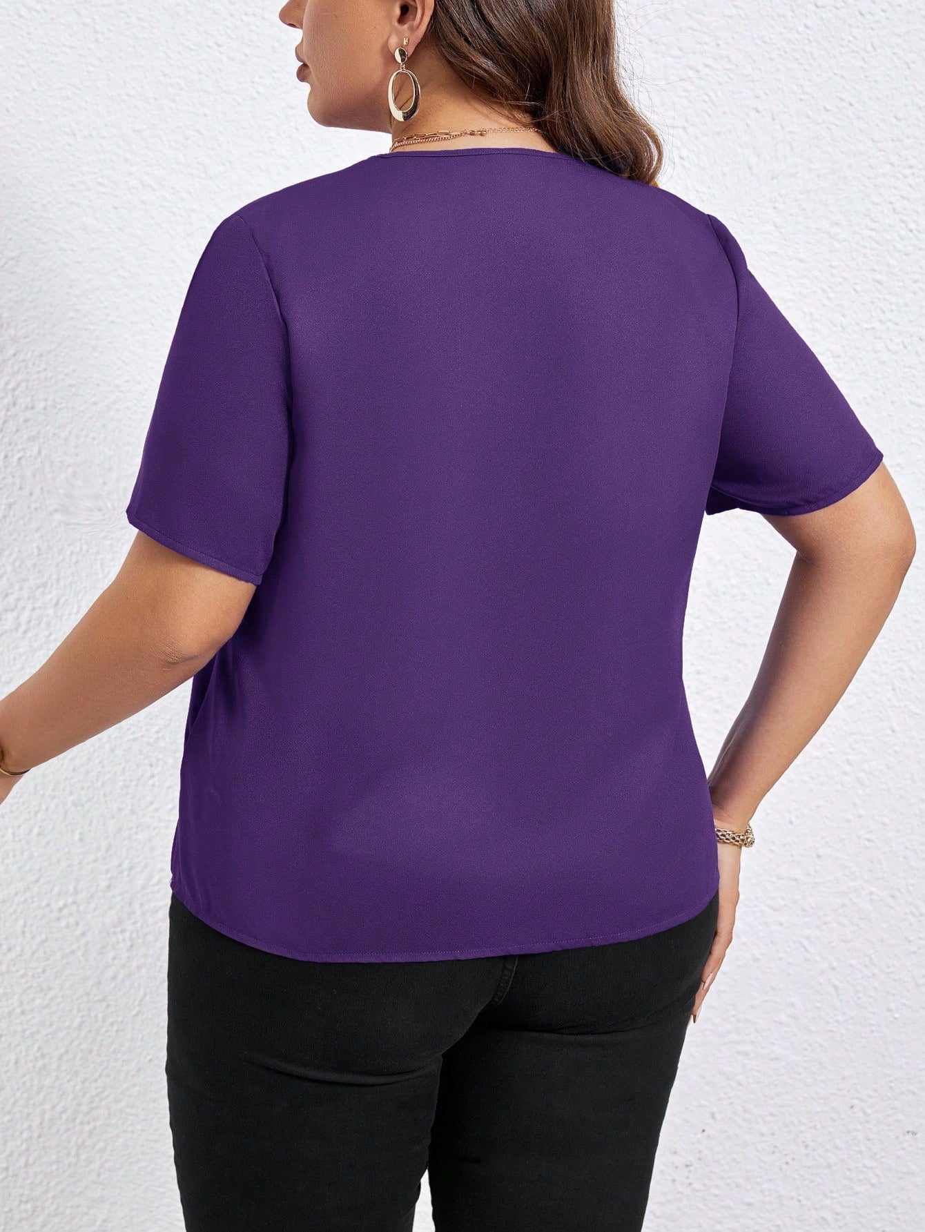 Blusa Mini Decote V