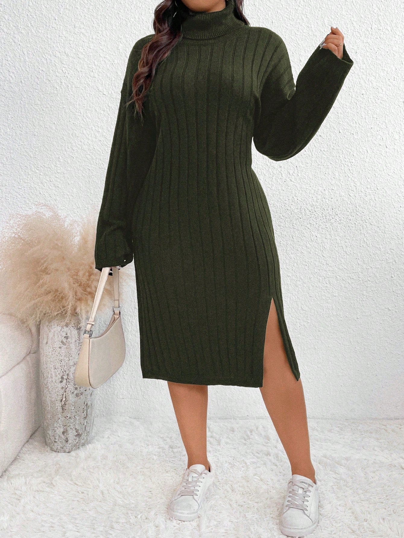 Vestido Carmela Sofisticado Plus Size