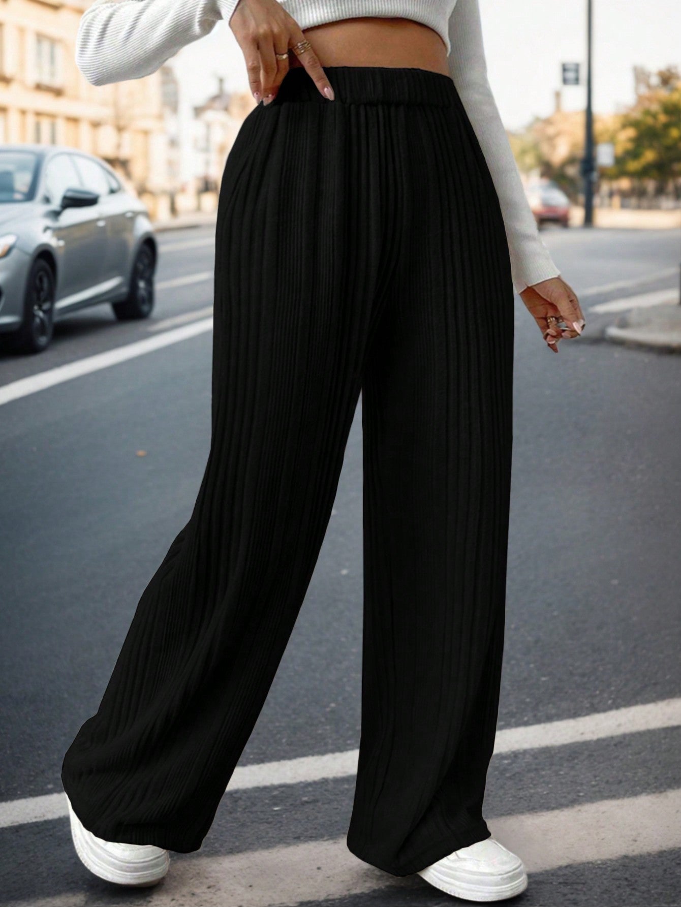 Calça Estilo Minimalista Básica