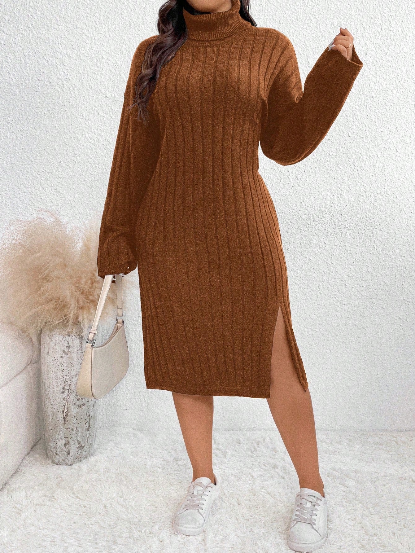 Vestido Carmela Sofisticado Plus Size