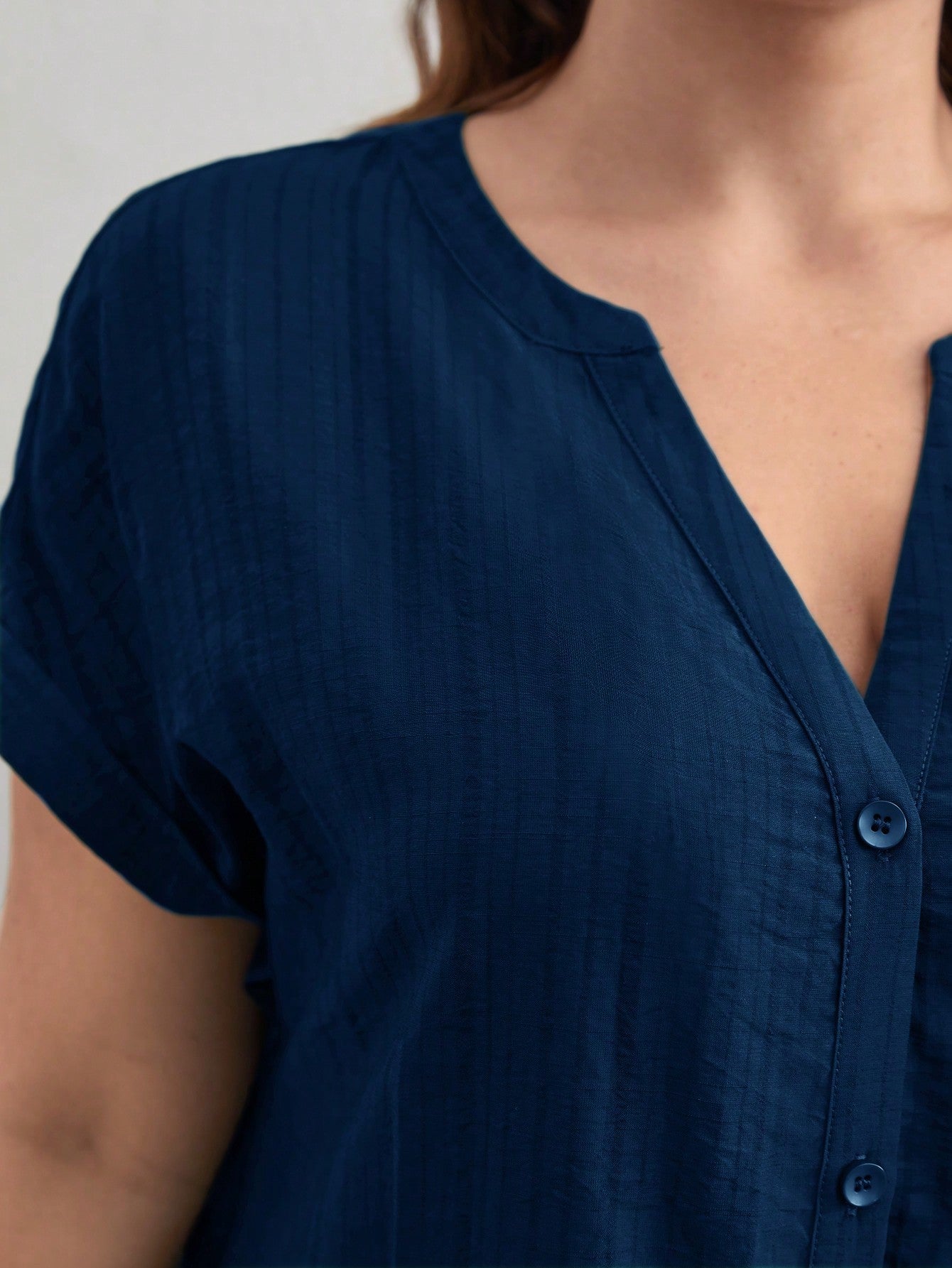 Vestido Botões Plus Size