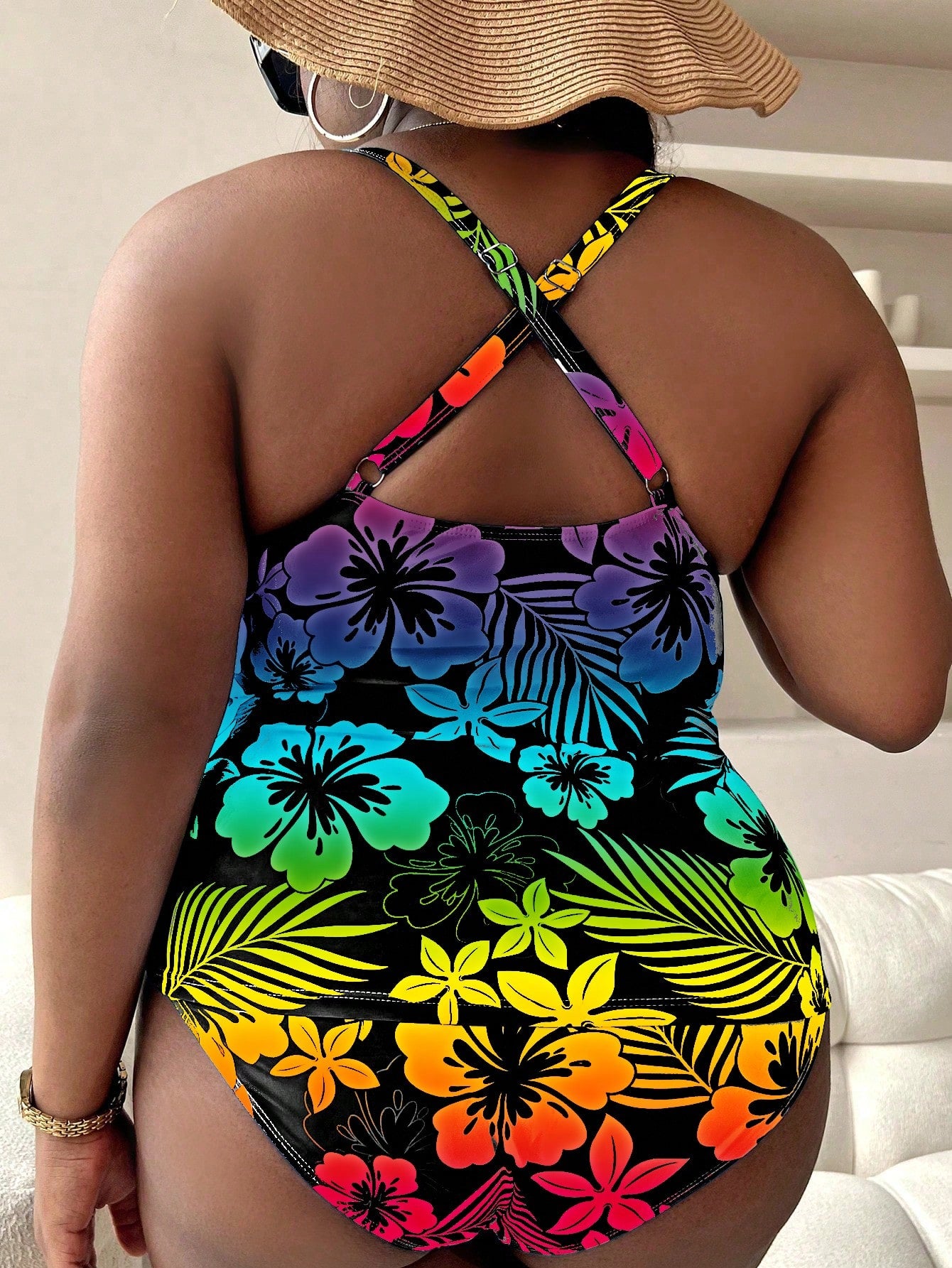 Biquíni Estampa Tropical