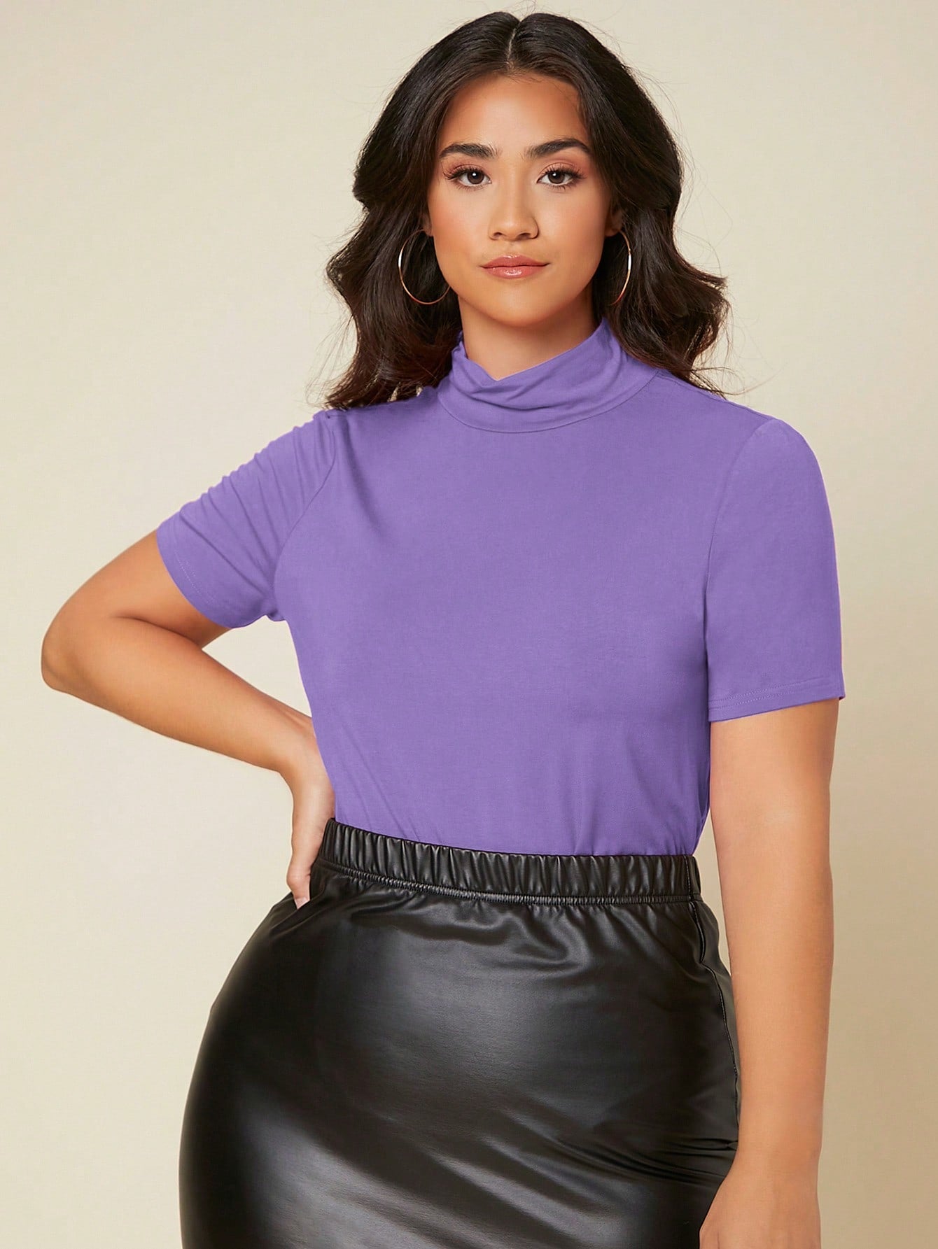 Camiseta Basi Gola Alta