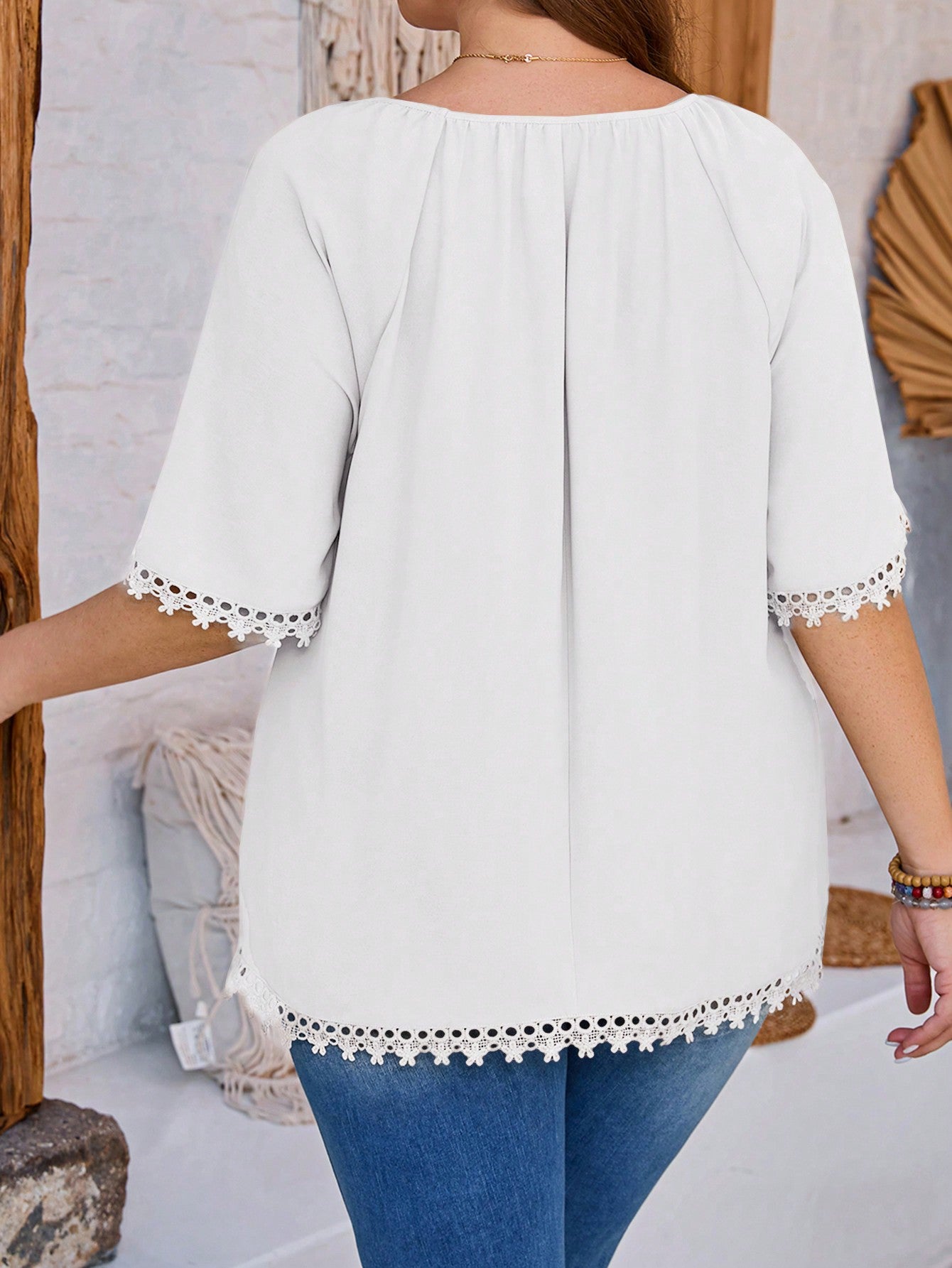 Blusa Harmonia Urbana Barra de Guipir