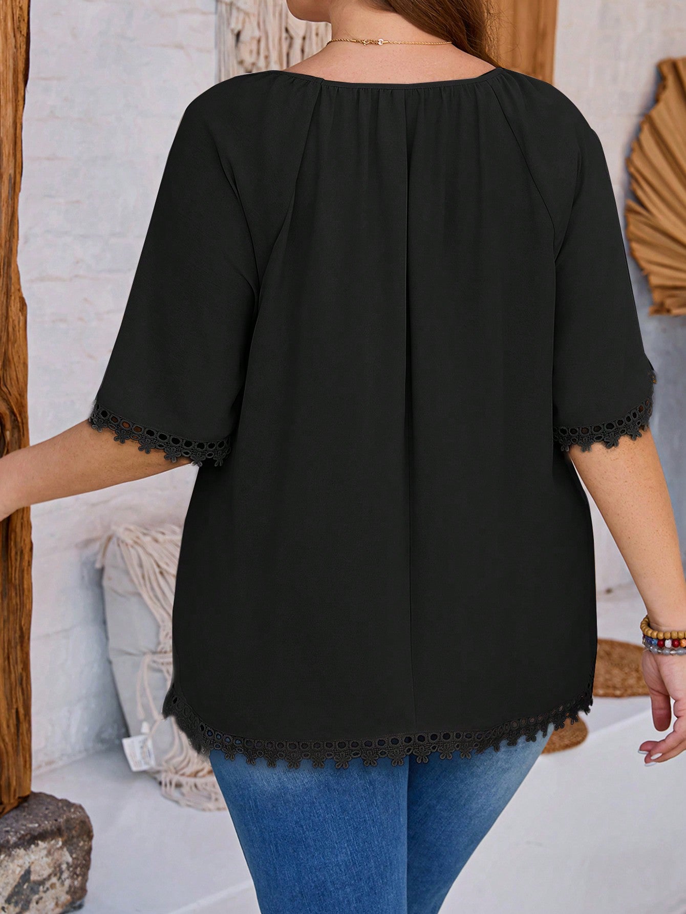 Blusa Harmonia Urbana Barra de Guipir