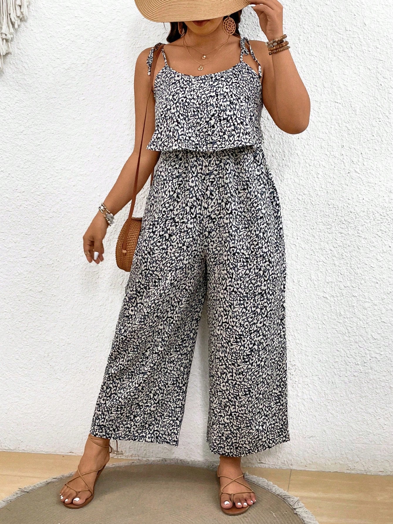 Macacão Agnes Com Estampa