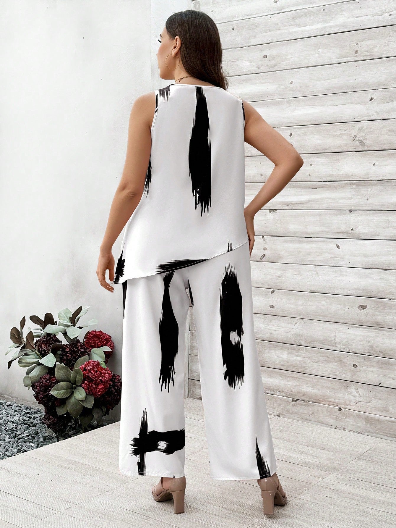 Conjunto Estampado Plus Size