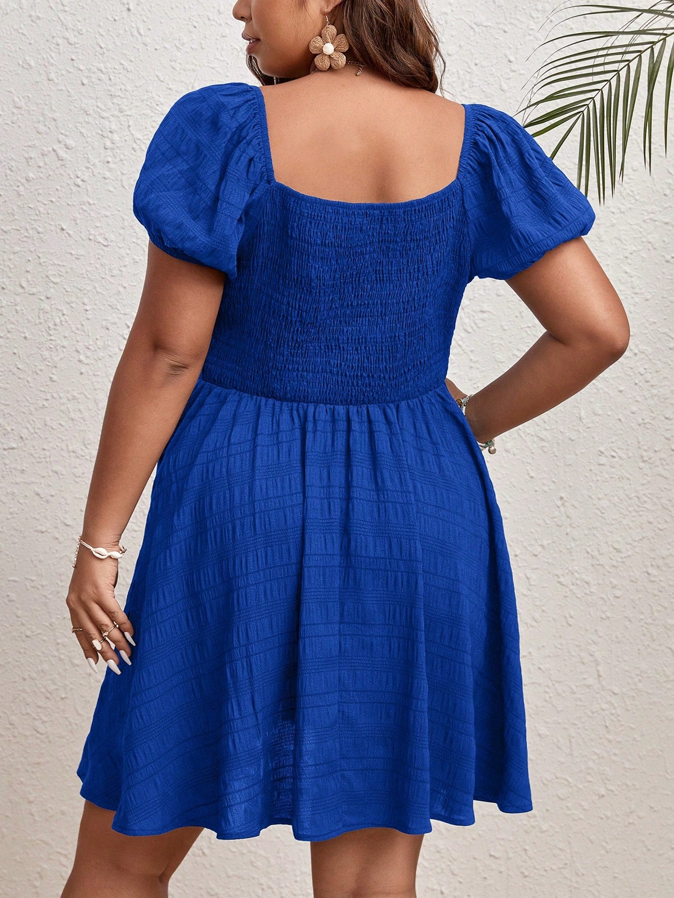 Vestido Manga Bufante Leny