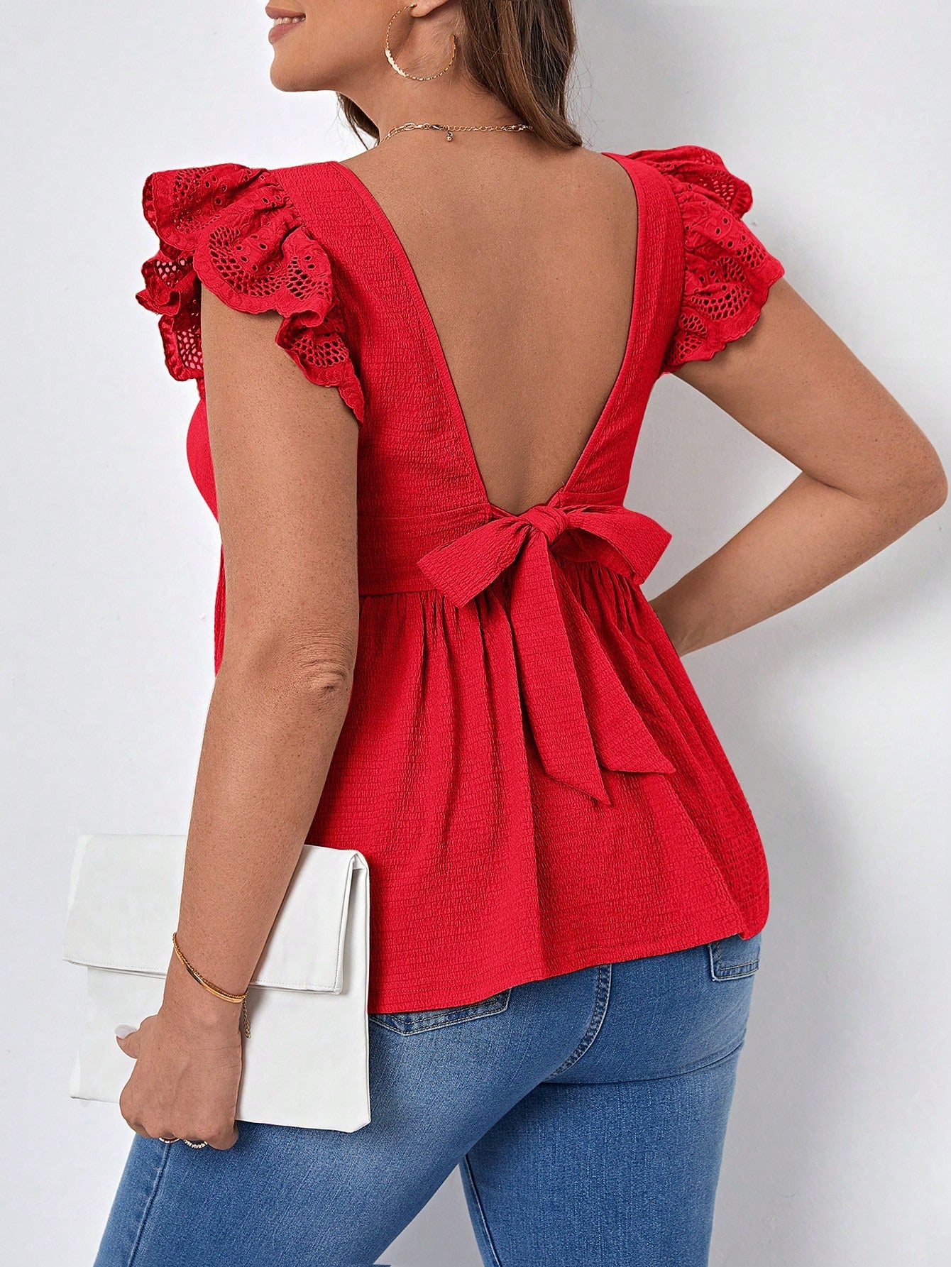 Blusa Peplum Plus Size
