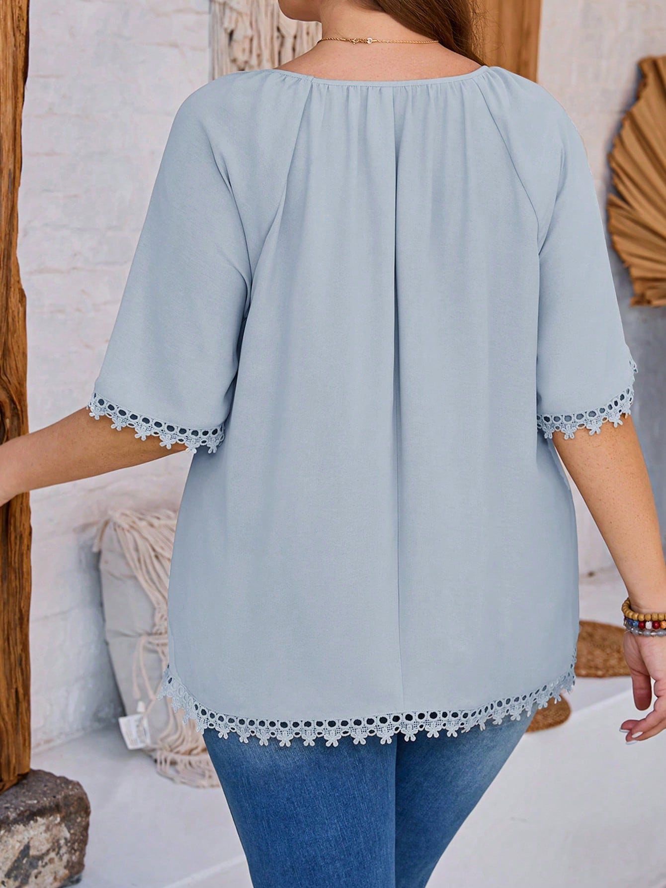Blusa Harmonia Urbana Barra de Guipir