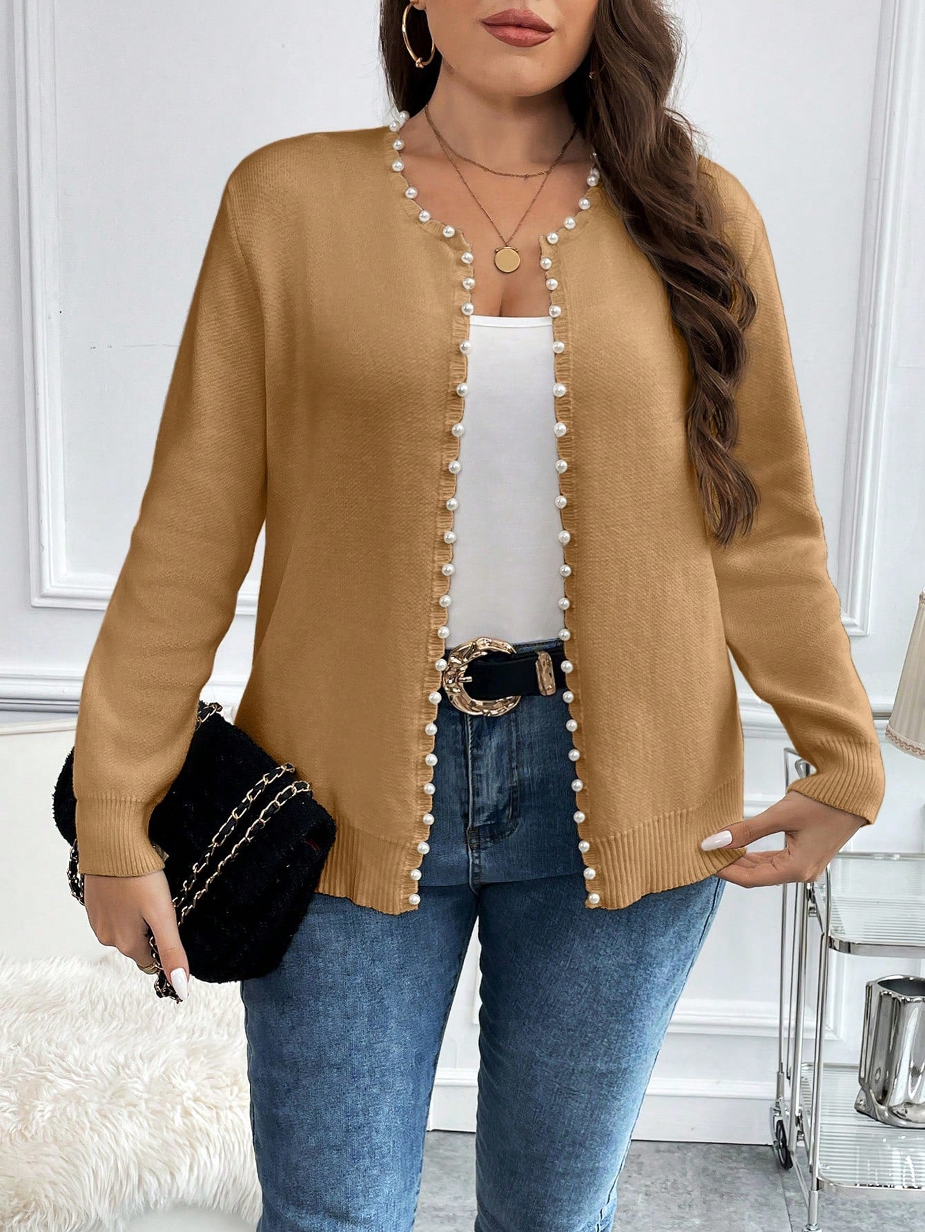 Cardigan Pérolas Encantadoras