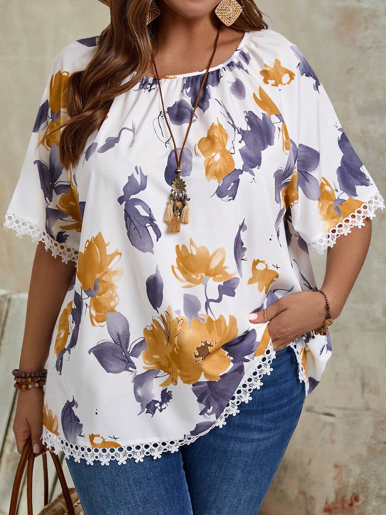 Blusa Harmonia Urbana Barra de Guipir