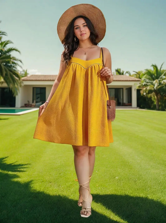 Vestido Gaya Plus Size