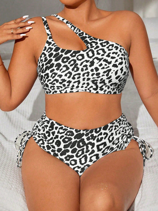 Biquíni Ombro Único de Duas Alças