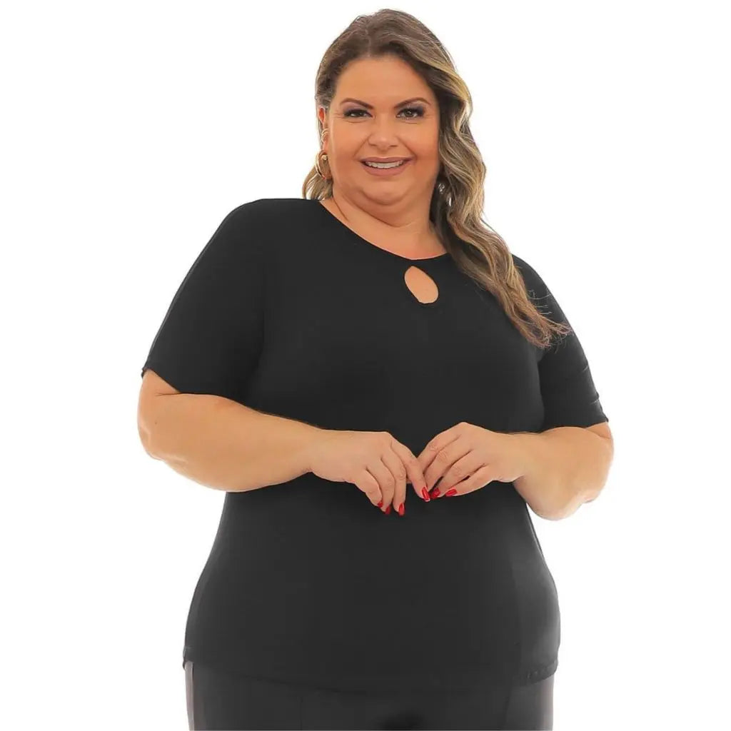 Blusa Estampada Verão Básica