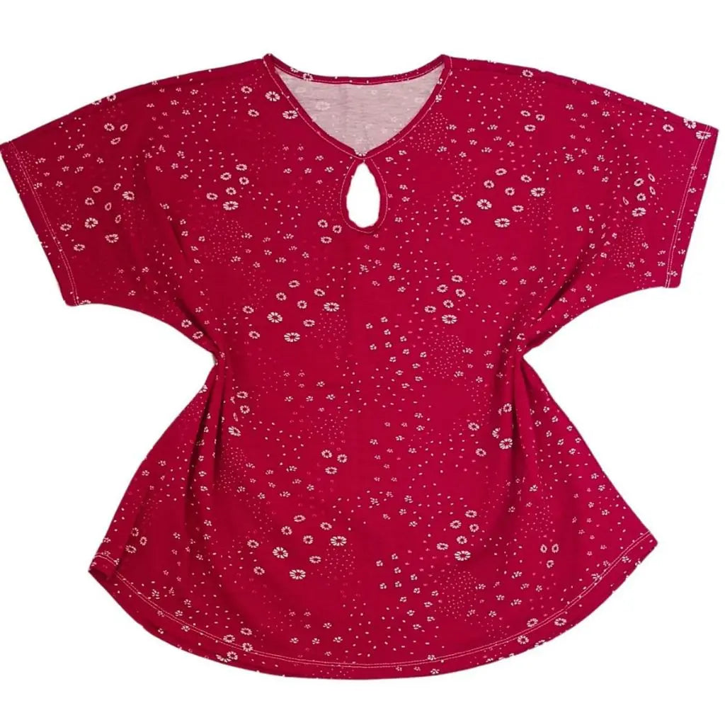 Blusa Estampada Verão Básica