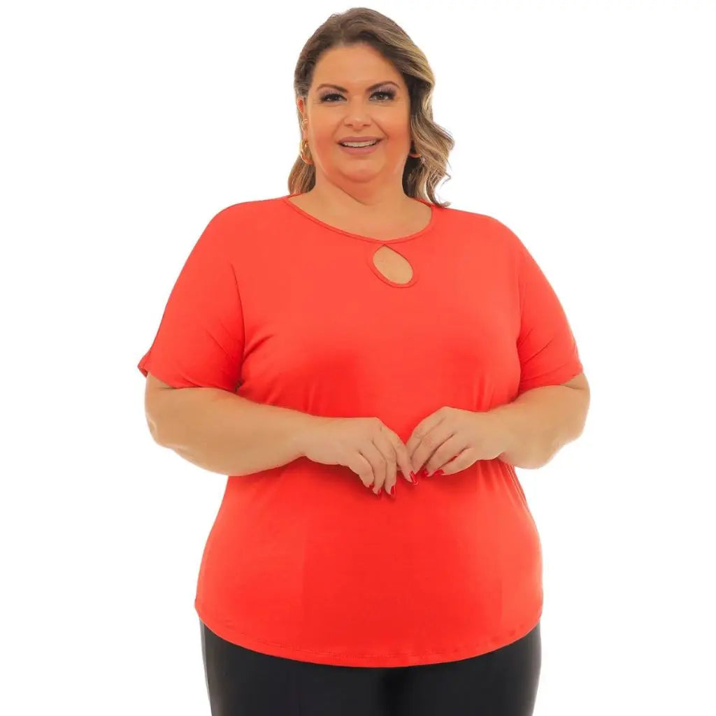 Blusa Estampada Verão Básica