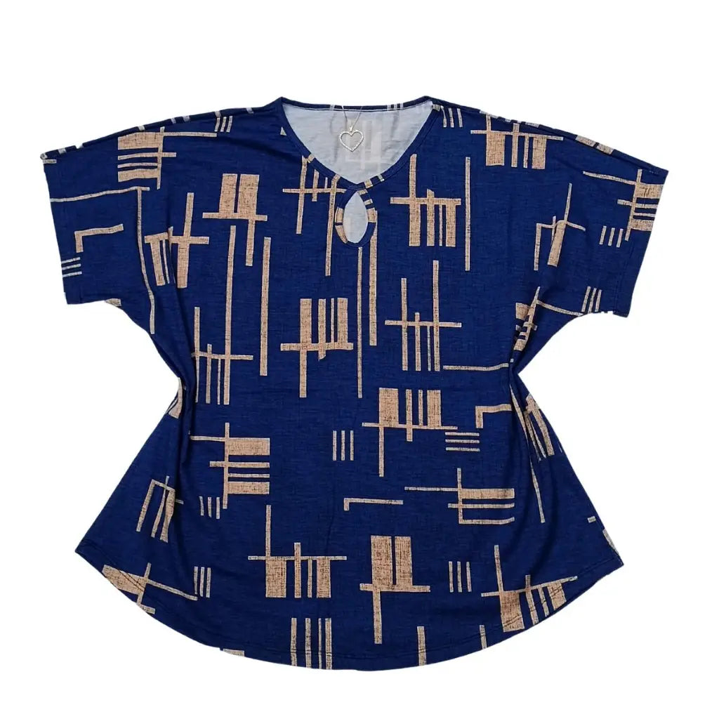 Blusa Estampada Verão Básica