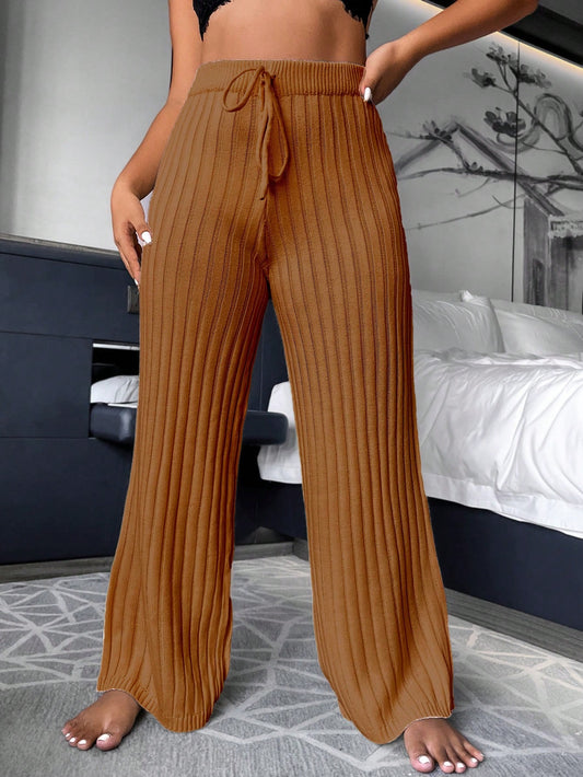 Calça De Malha com Cordão