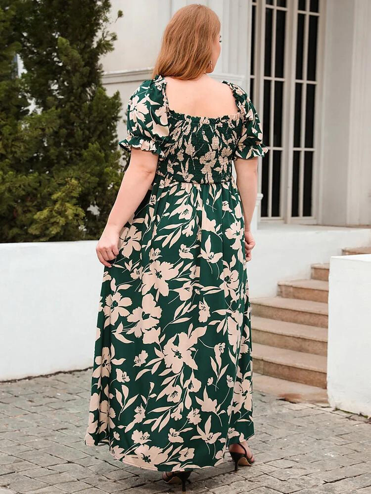Vestido Longo Lili Estampa Floral
