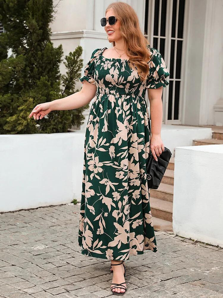 Vestido Longo Lili Estampa Floral