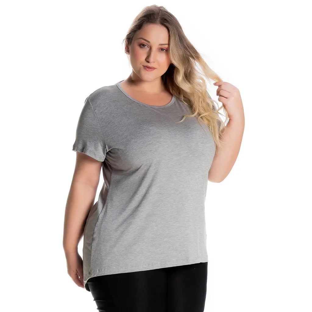 Kit 2 Blusas Básicas Mullet