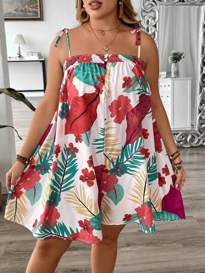 Macaquinho Floral Soltinho com Alças Reguláveis