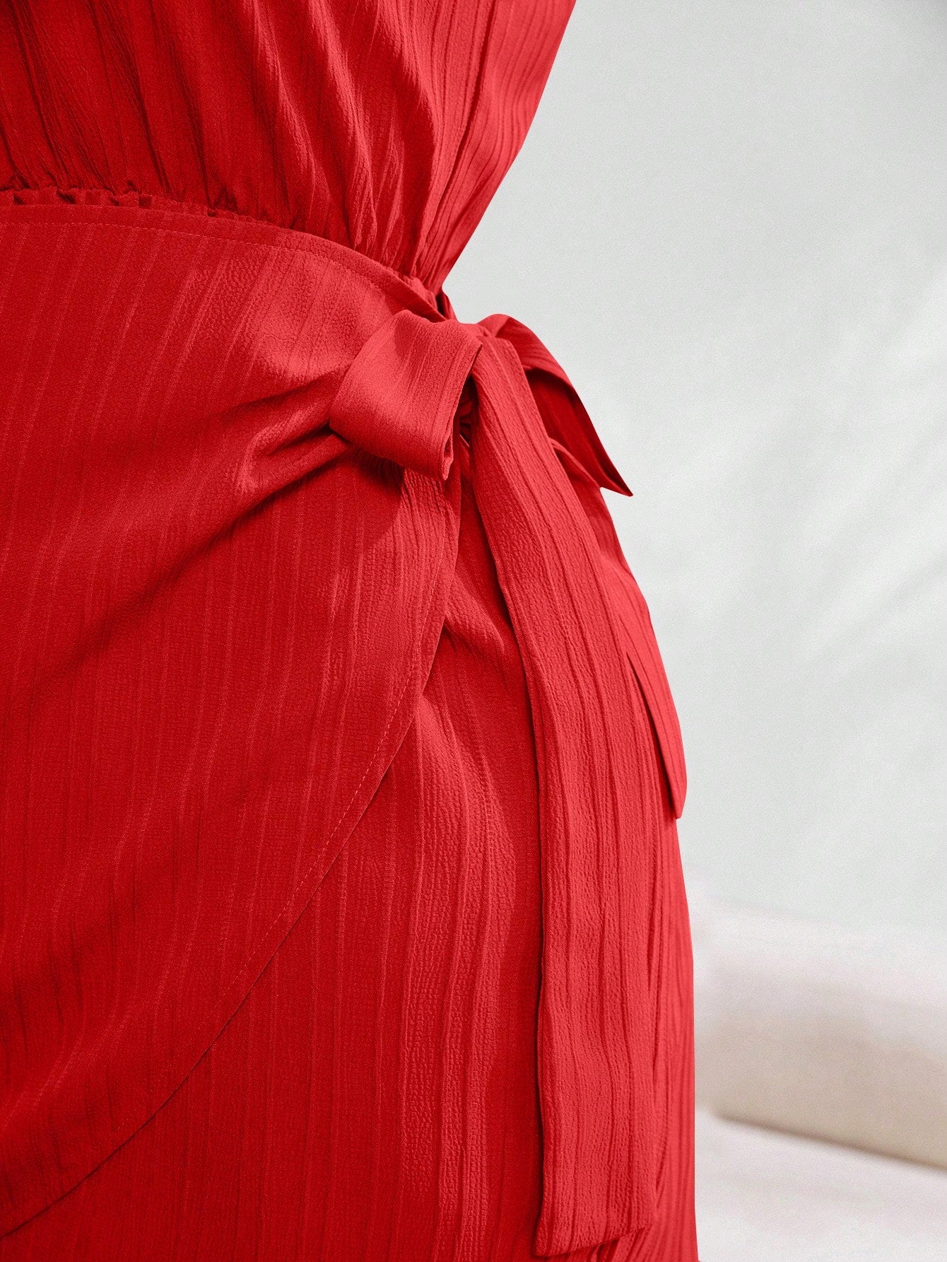 Macaquinho Short Saia com Amarração Lateral