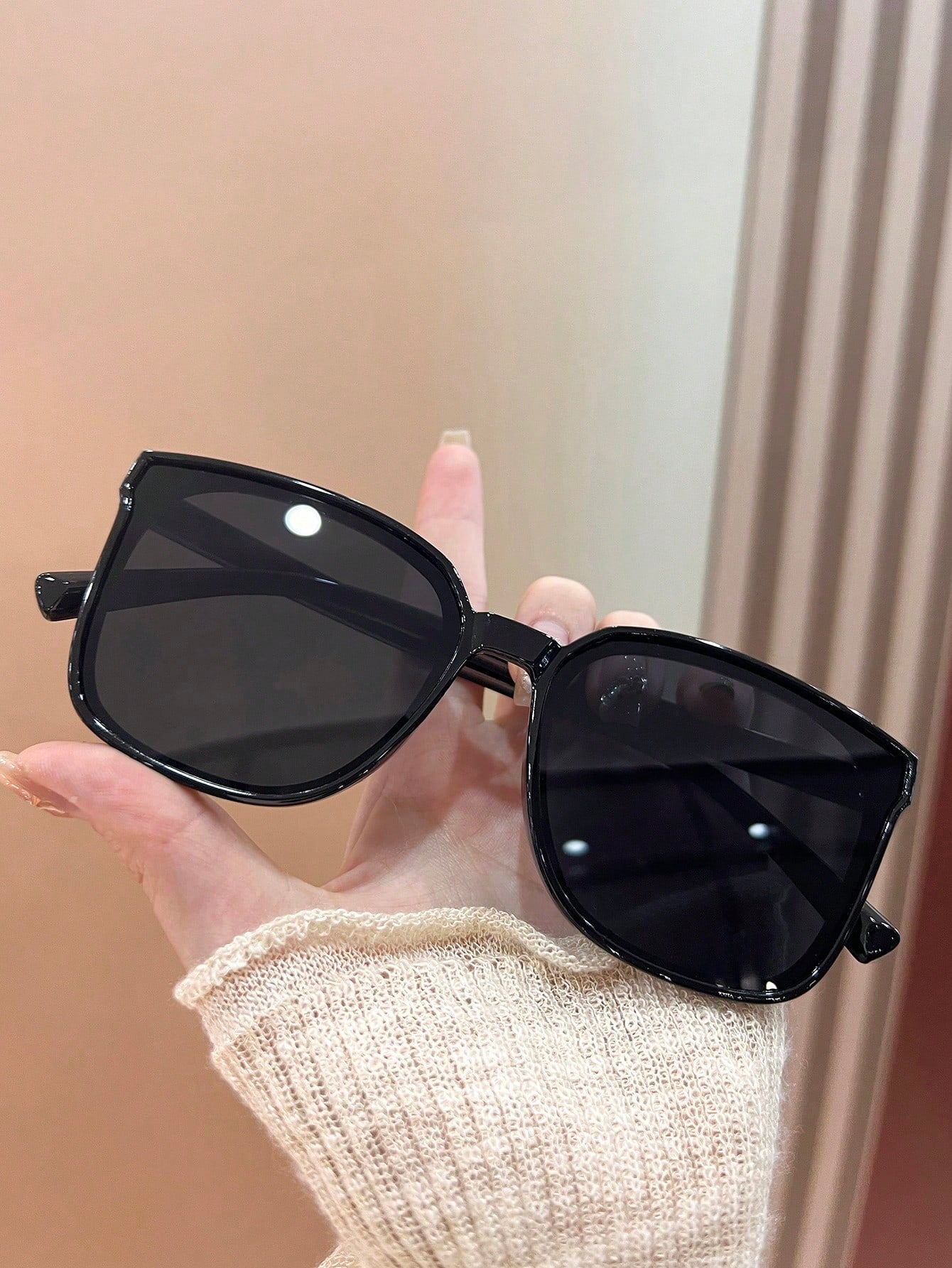 Óculos De Sol Uv Quadrado Queen