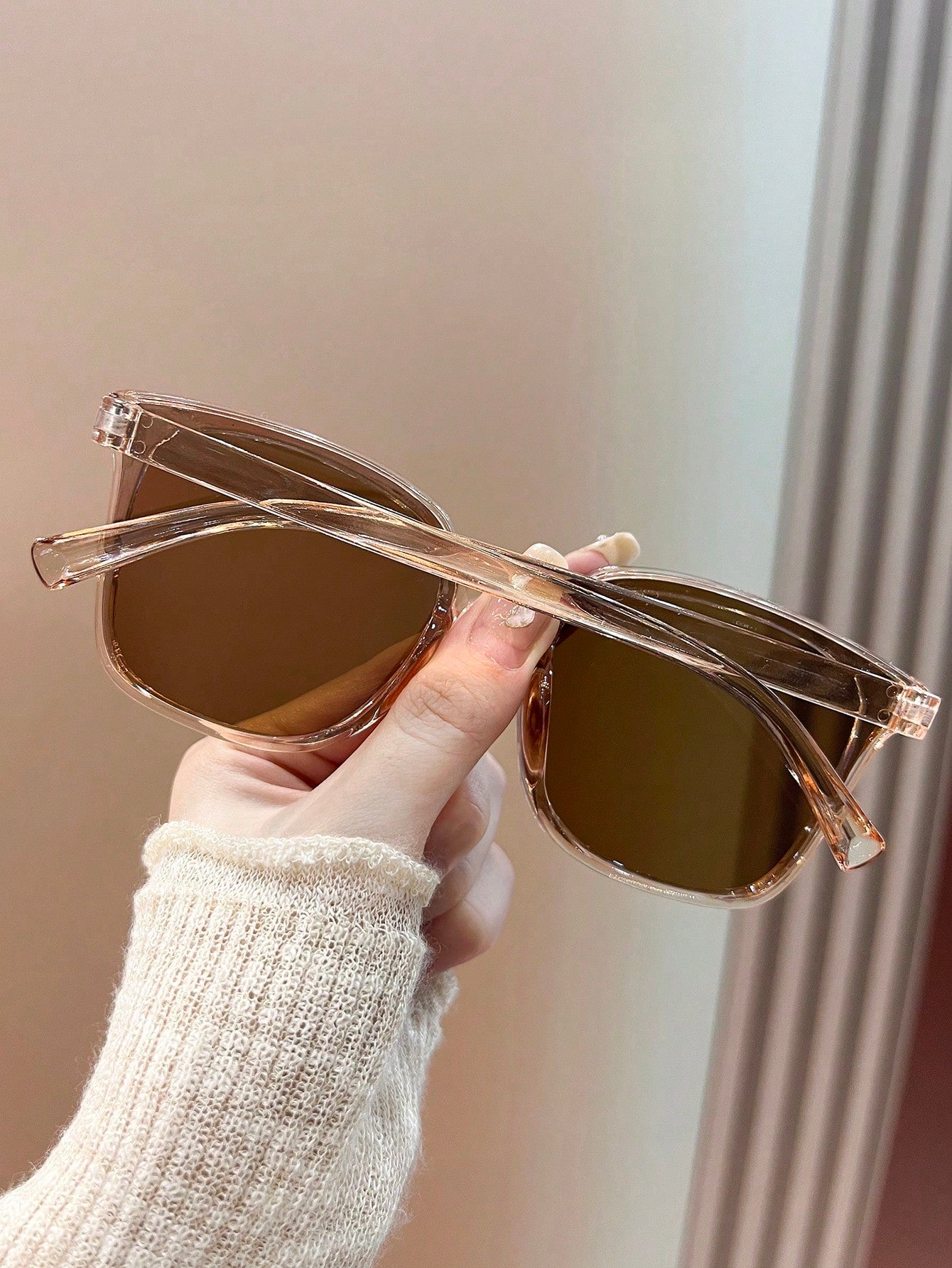 Óculos De Sol Uv Quadrado Queen