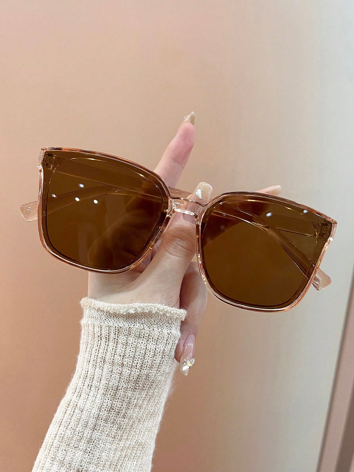 Óculos De Sol Uv Quadrado Queen