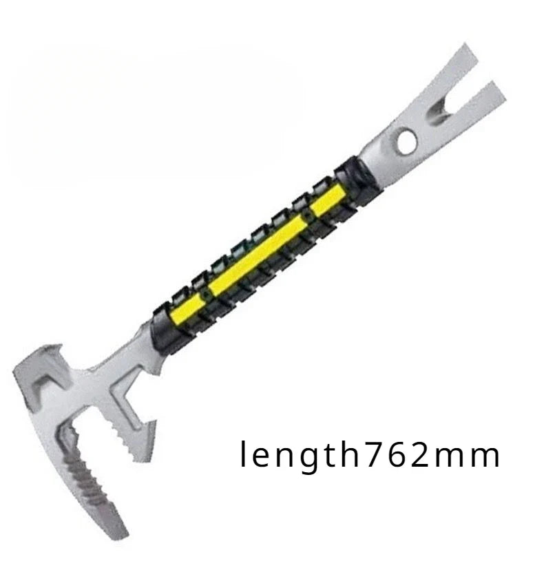 Multifunctional Fire Hammer Breaking Hammer Emergency Rescue Safety Escape Hand Tool Carbon Fiber Sheet Metal Knockdown Tool