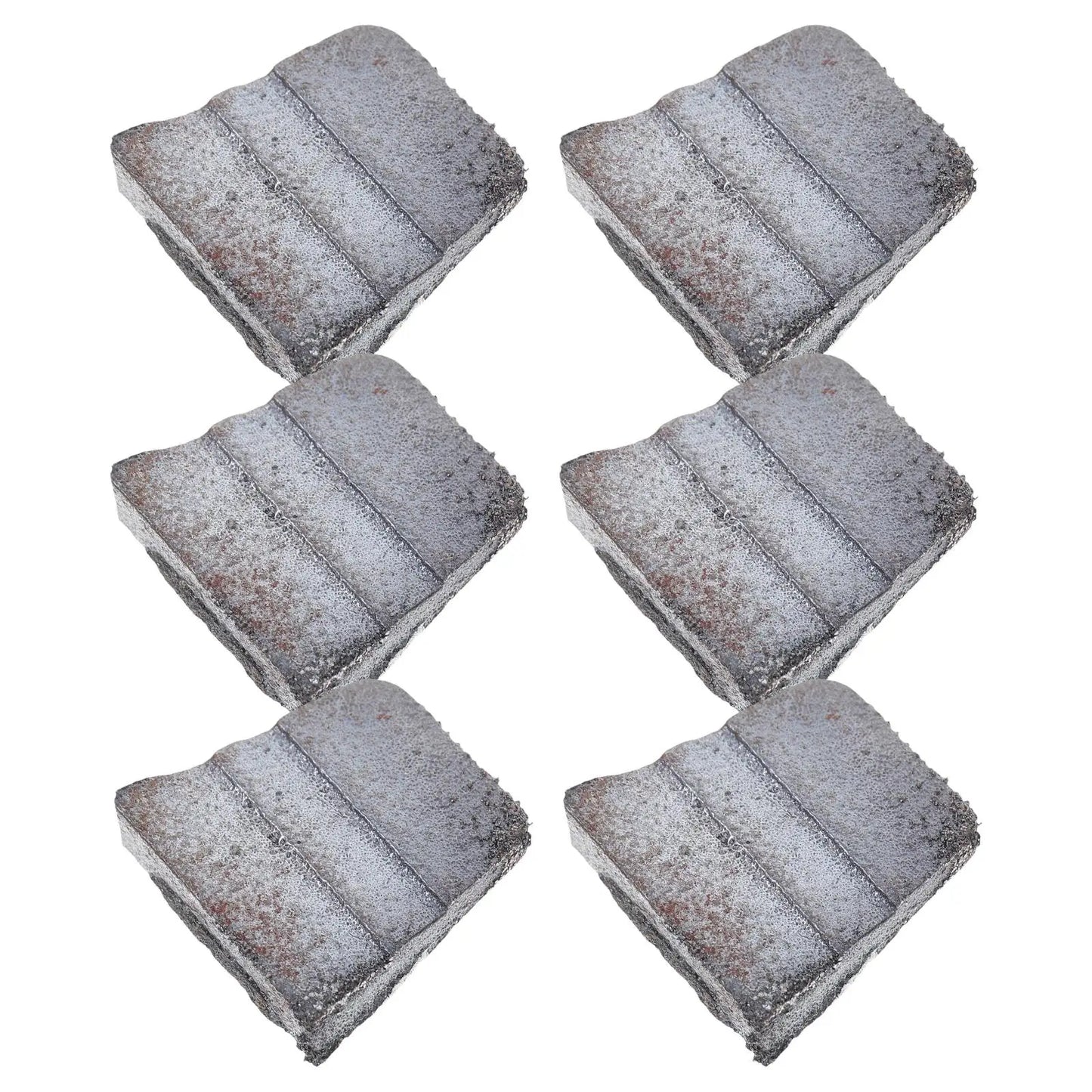 6Pcs Iron Wedge Axe Hammer Handle Splitting Tool Axe Hammer Wedges Replacement Sturdy Metal Axe Woodworking Tool Axe Accessories