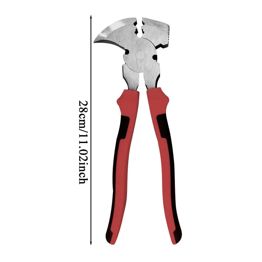 Fencing Pliers Barbed Wire Fence Pliers Tools Heavy Duty Multifunctional Hand Tools With Hammer Head Nail Puller For Bending