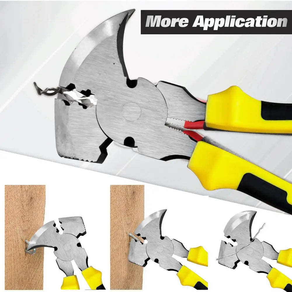 Fencing Pliers Barbed Wire Fence Pliers Tools Heavy Duty Multifunctional Hand Tools With Hammer Head Nail Puller For Bending