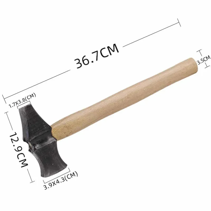 Accessories for Hand-forged Tools with Wooden Handles for Household Use Portable Woodworking Professional Hand Tools Hammers