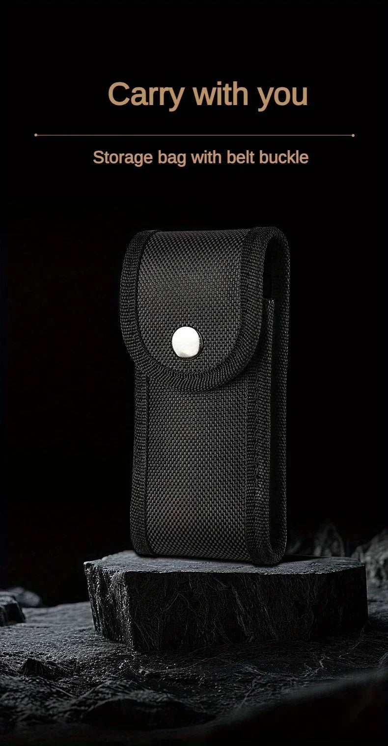 The outdoor multifunctional tool hammer has a flashlight function and is highly powerful.