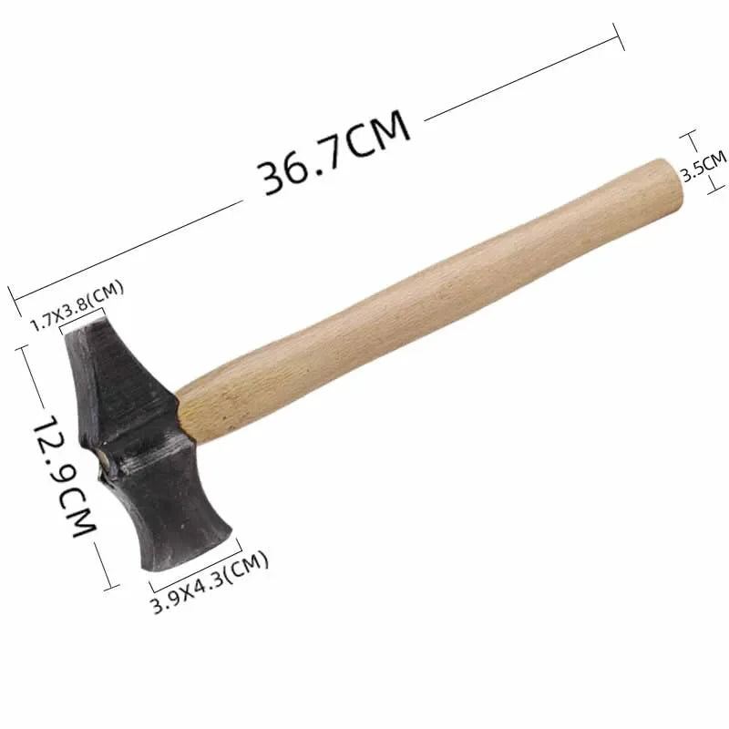 Accessories for Hand-forged Tools with Wooden Handles for Household Use Portable Woodworking Professional Hand Tools Hammers