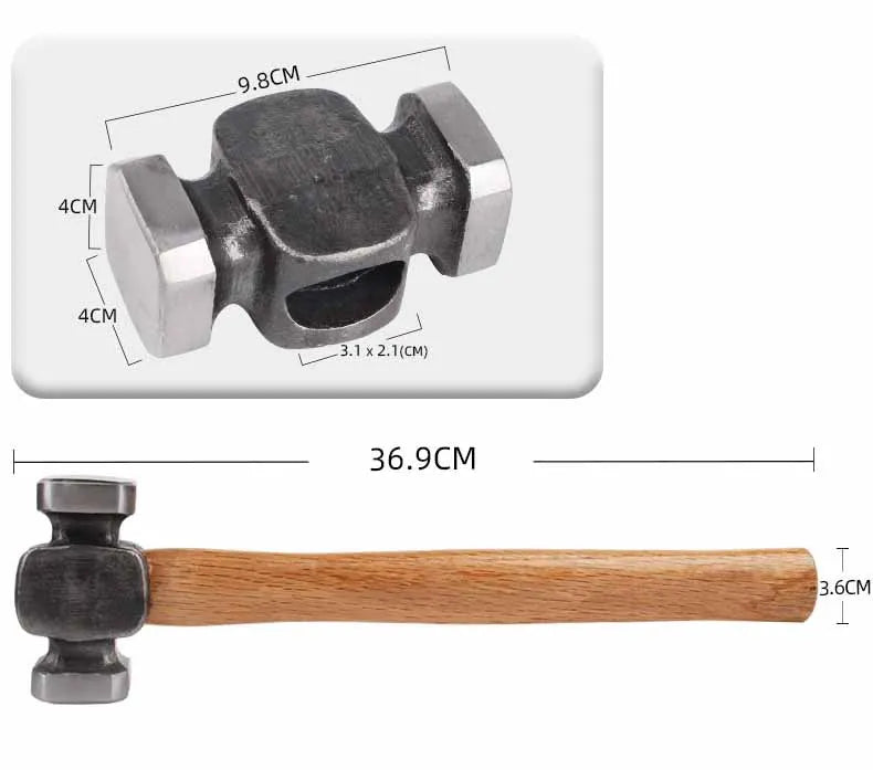 Accessories for Hand-forged Tools with Wooden Handles for Household Use Portable Woodworking Professional Hand Tools Hammers